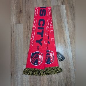 NWT, St. Louis City SC Jersey Hook Reversible Scarf